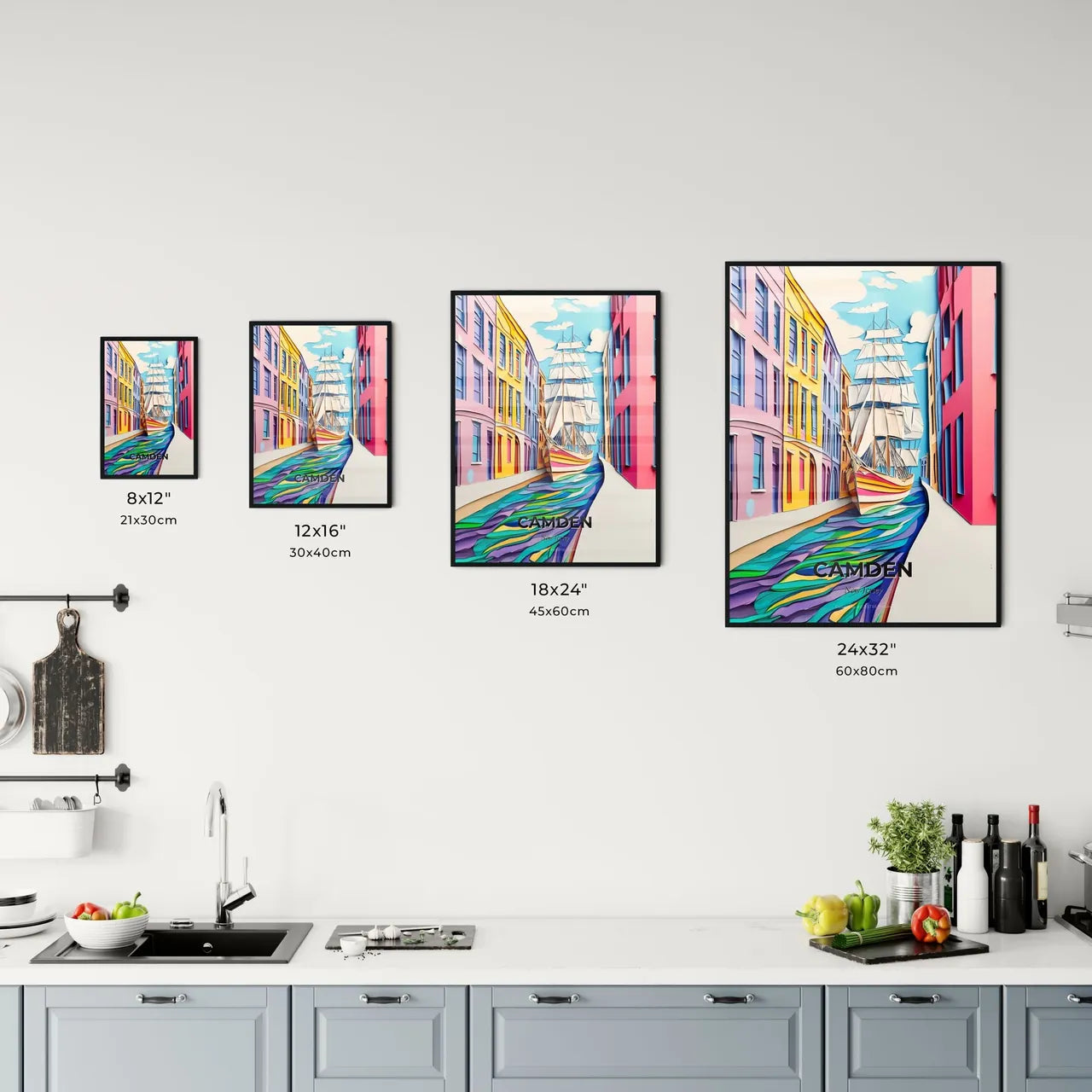 Vivid Camden, New Jersey, Kitchen Art