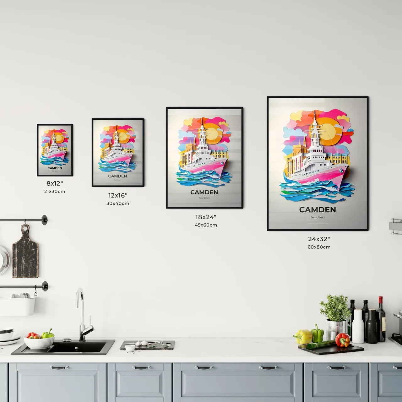 Vivid Camden, New Jersey, Kitchen Art