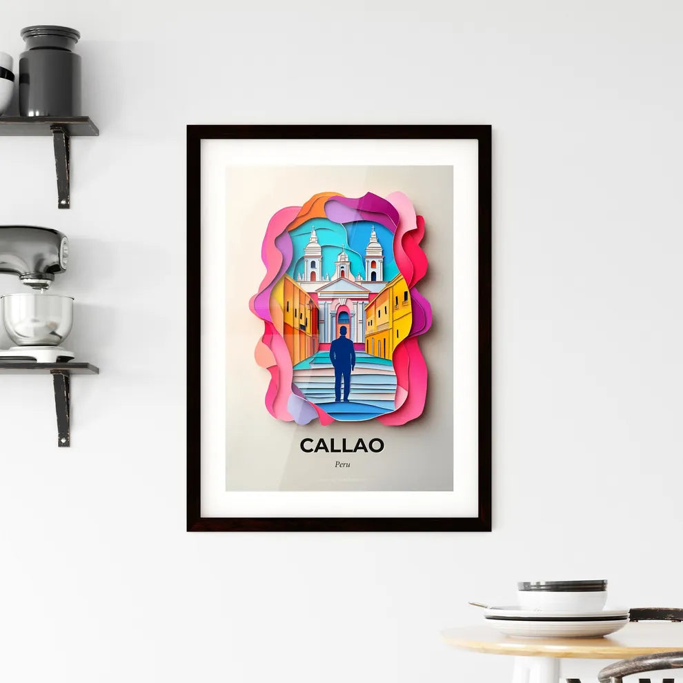 Vivid Callao, Peru, Framed Wall Art