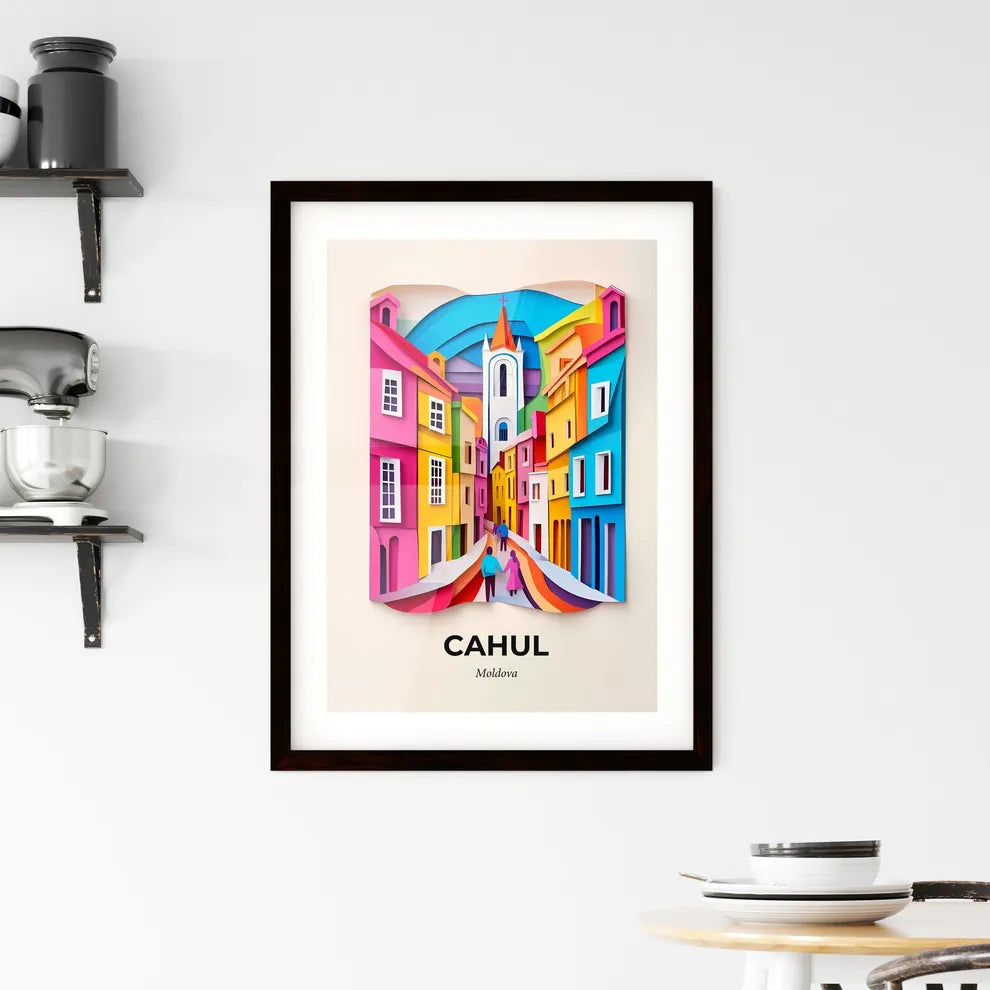 Vivid Cahul, Moldova, Framed Wall Art