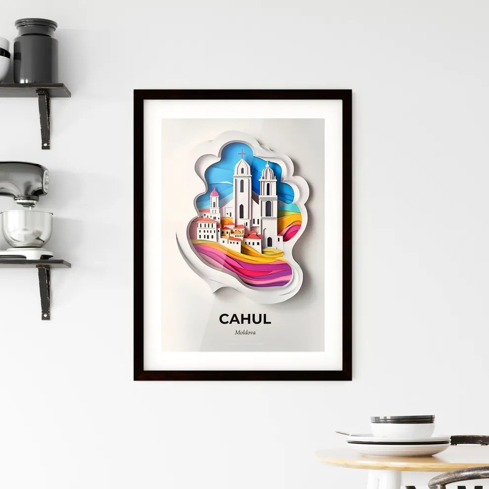 Vivid Cahul, Moldova, Framed Wall Art