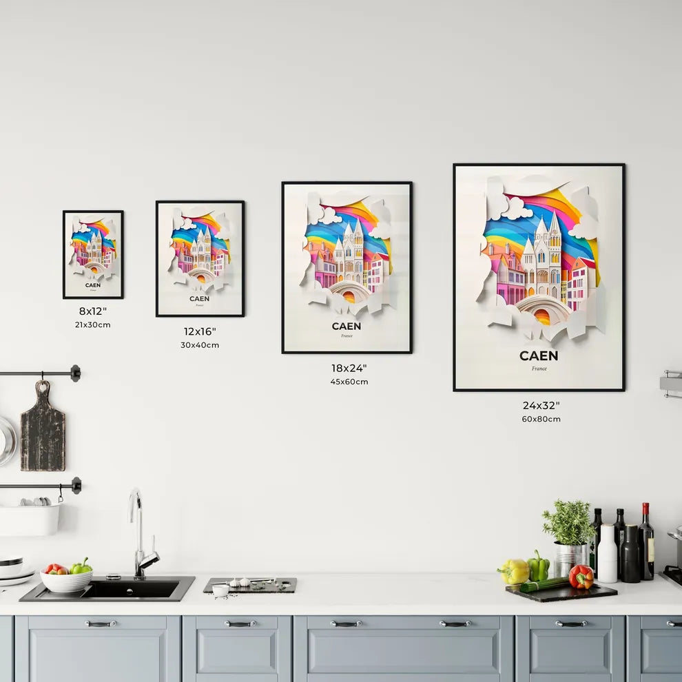 Vivid Caen, France, Kitchen Art