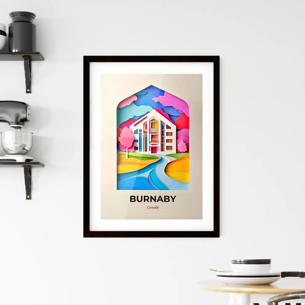 Vivid Burnaby, Canada, Framed Wall Art