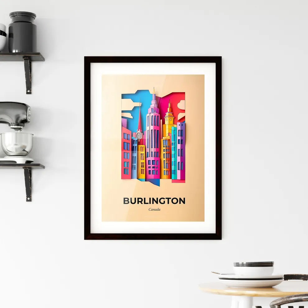 Vivid Burlington, Canada, Framed Wall Art