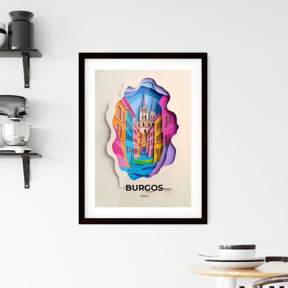 Vivid Burgos, Spain, Framed Wall Art