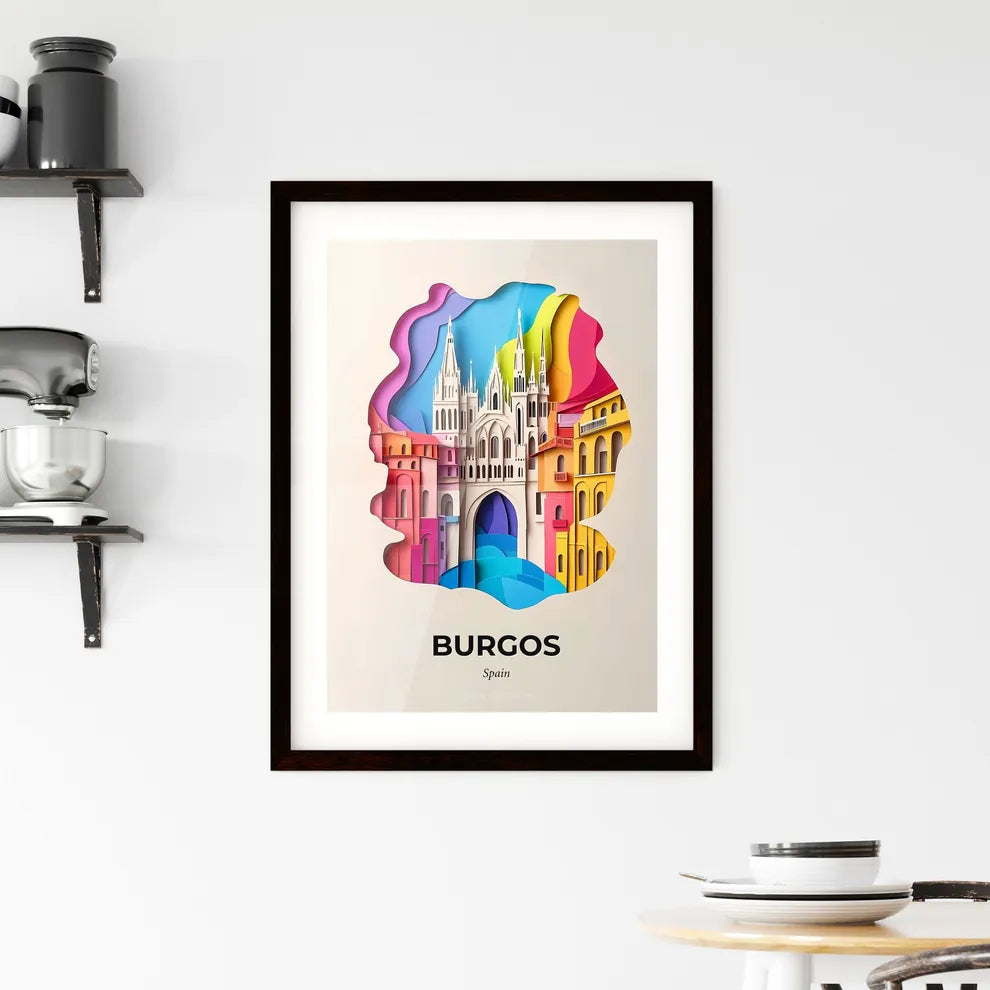 Vivid Burgos, Spain, Framed Wall Art