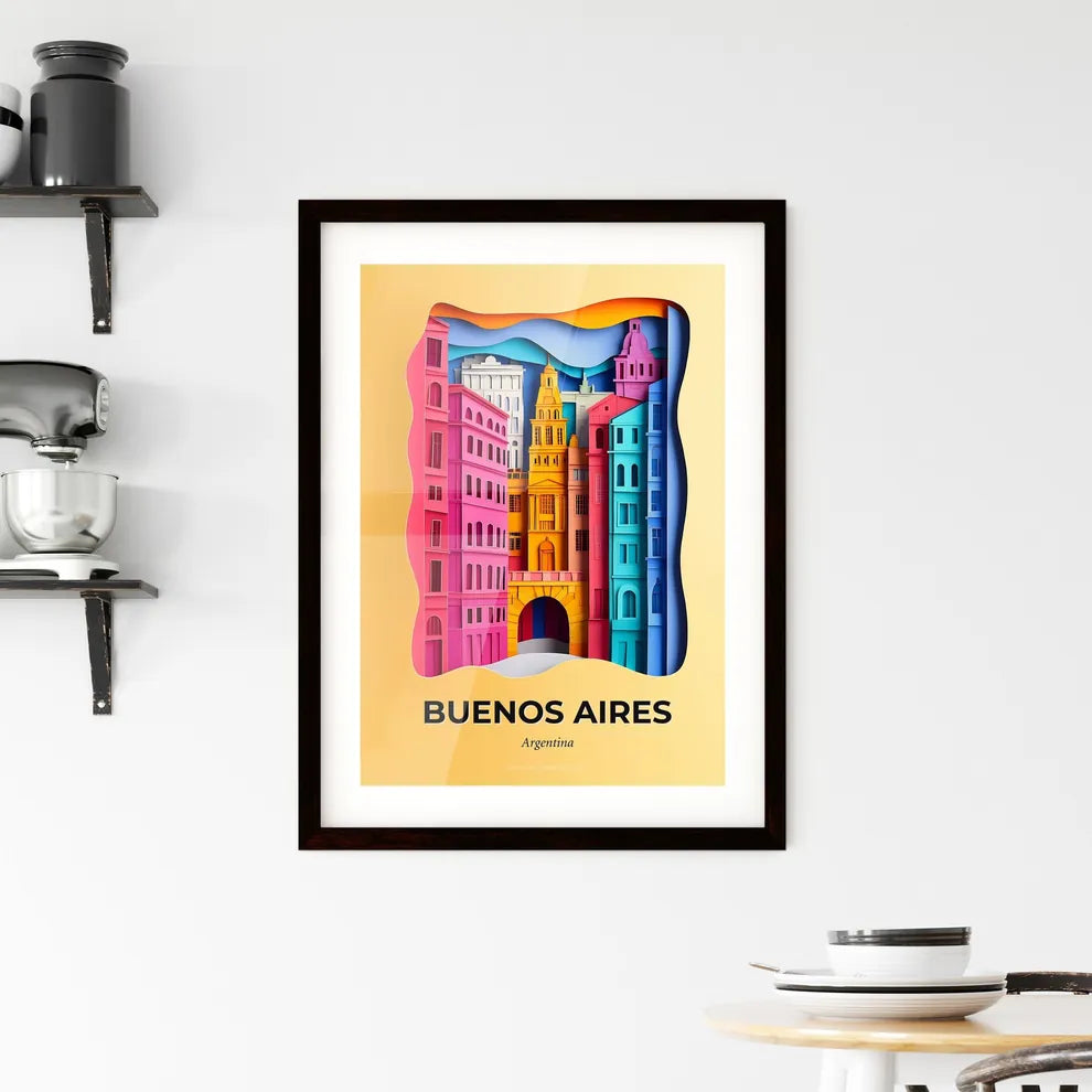 Vivid Buenos Aires, Argentina, Framed Wall Art