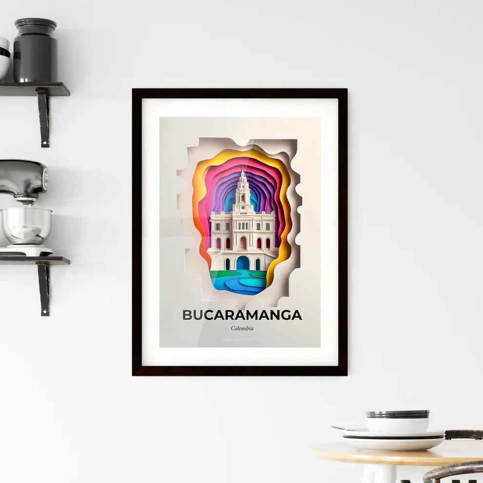 Vivid Bucaramanga, Colombia, Framed Wall Art