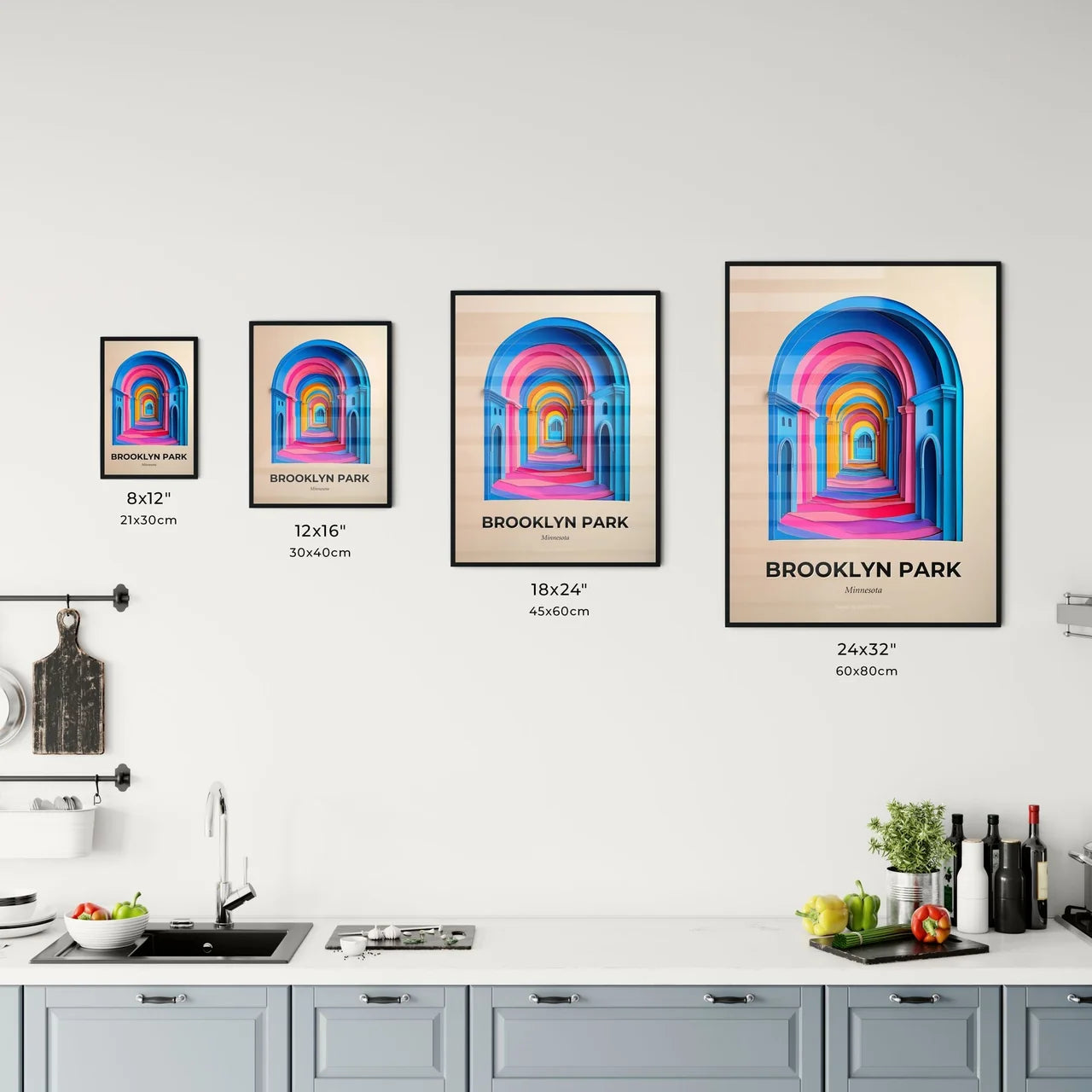 Vivid Brooklyn Park, Minnesota, Kitchen Art