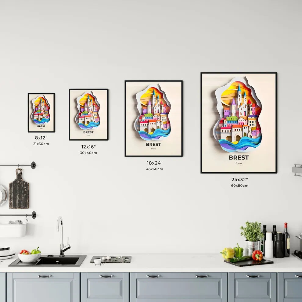 Vivid Brest, France, Kitchen Art