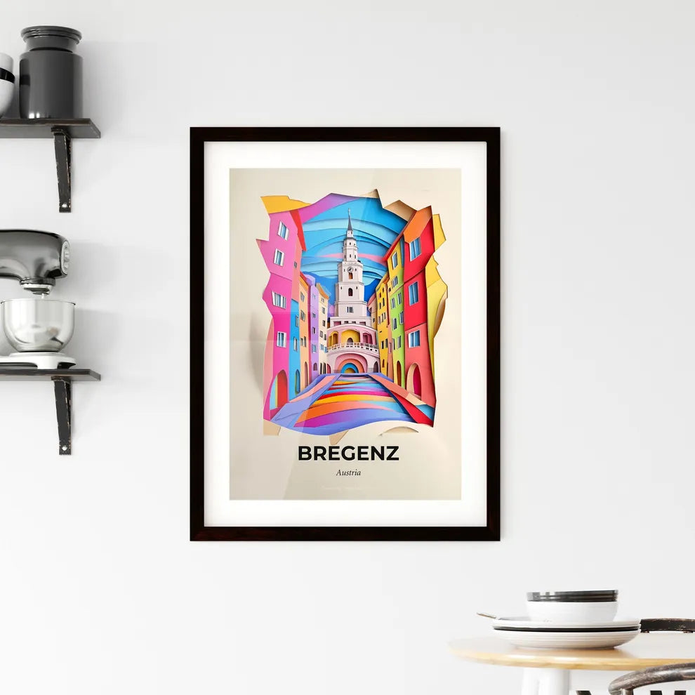 Vivid Bregenz, Austria, Framed Wall Art