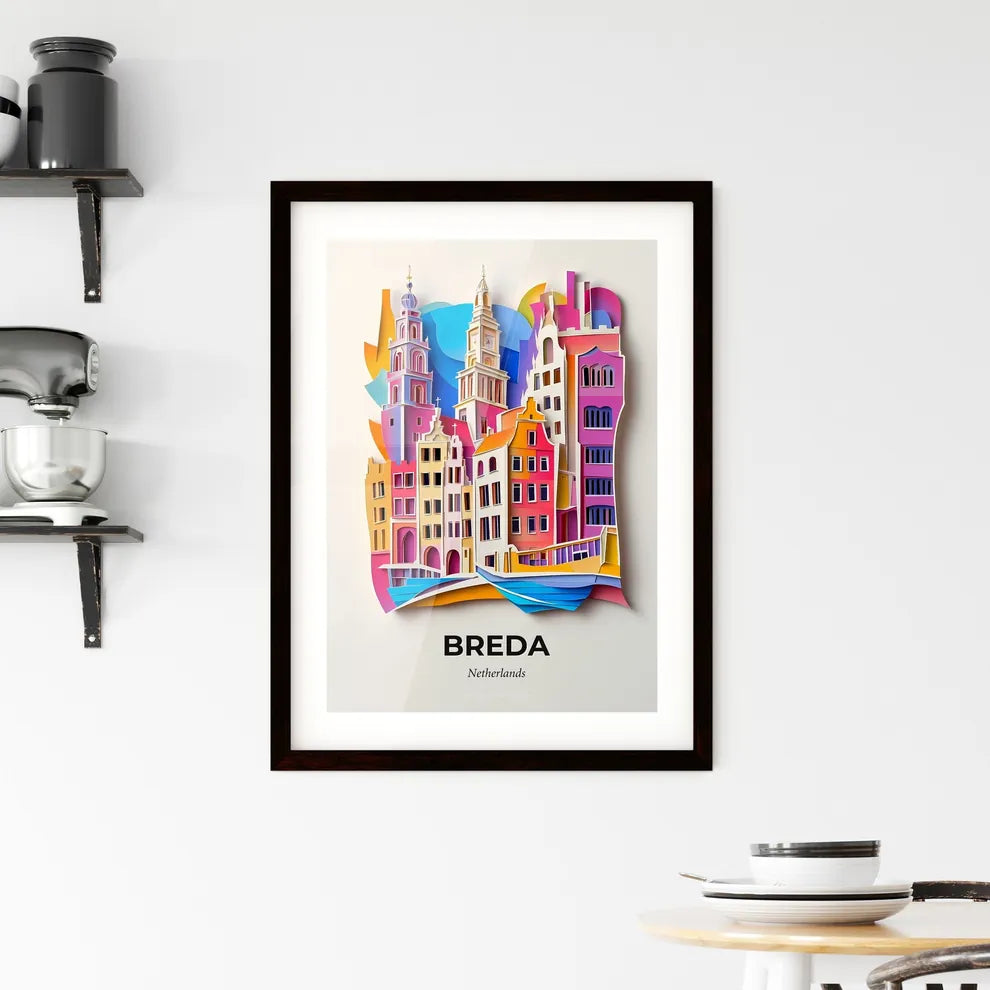 Vivid Breda, Netherlands, Framed Wall Art