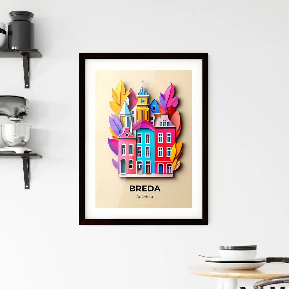 Vivid Breda, Netherlands, Framed Wall Art
