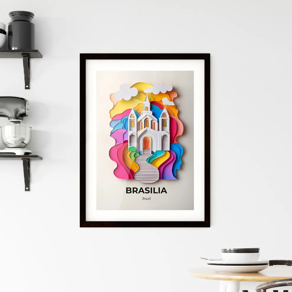 Vivid Brasilia, Brazil, Framed Wall Art