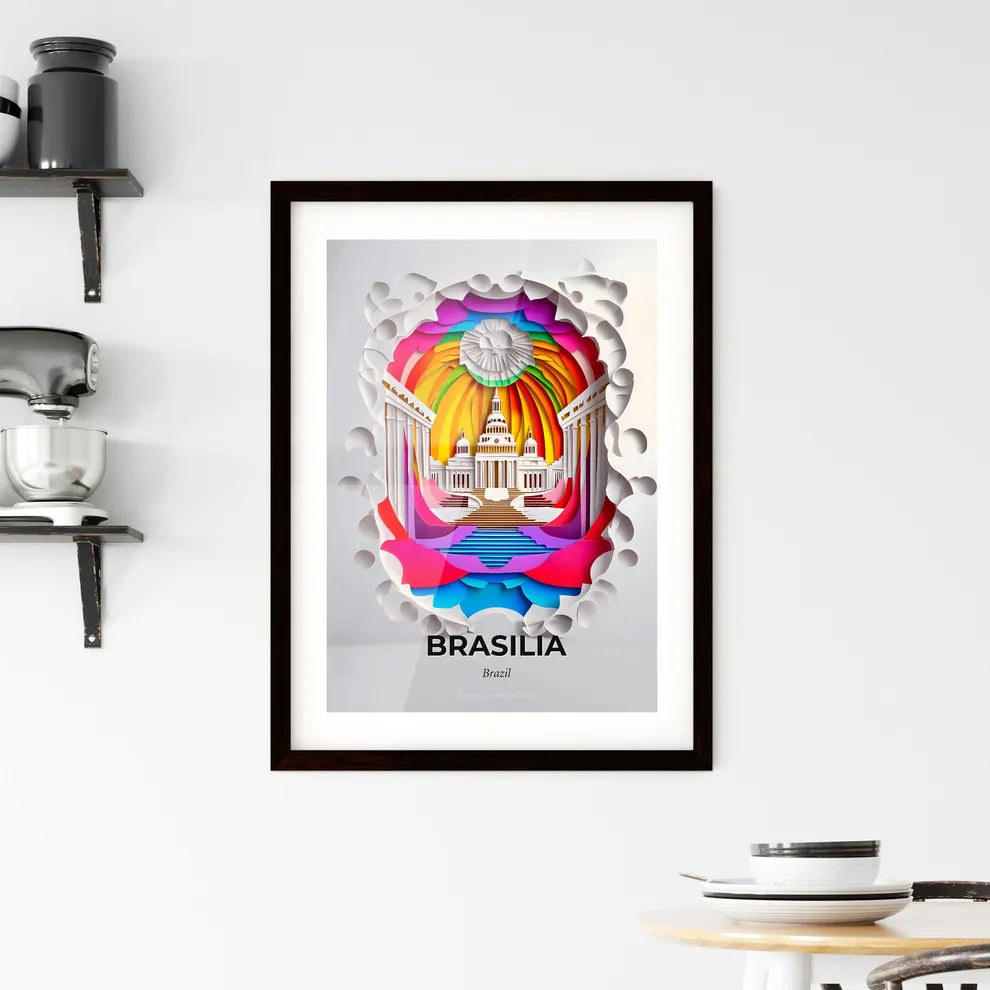 Vivid Brasilia, Brazil, Framed Wall Art