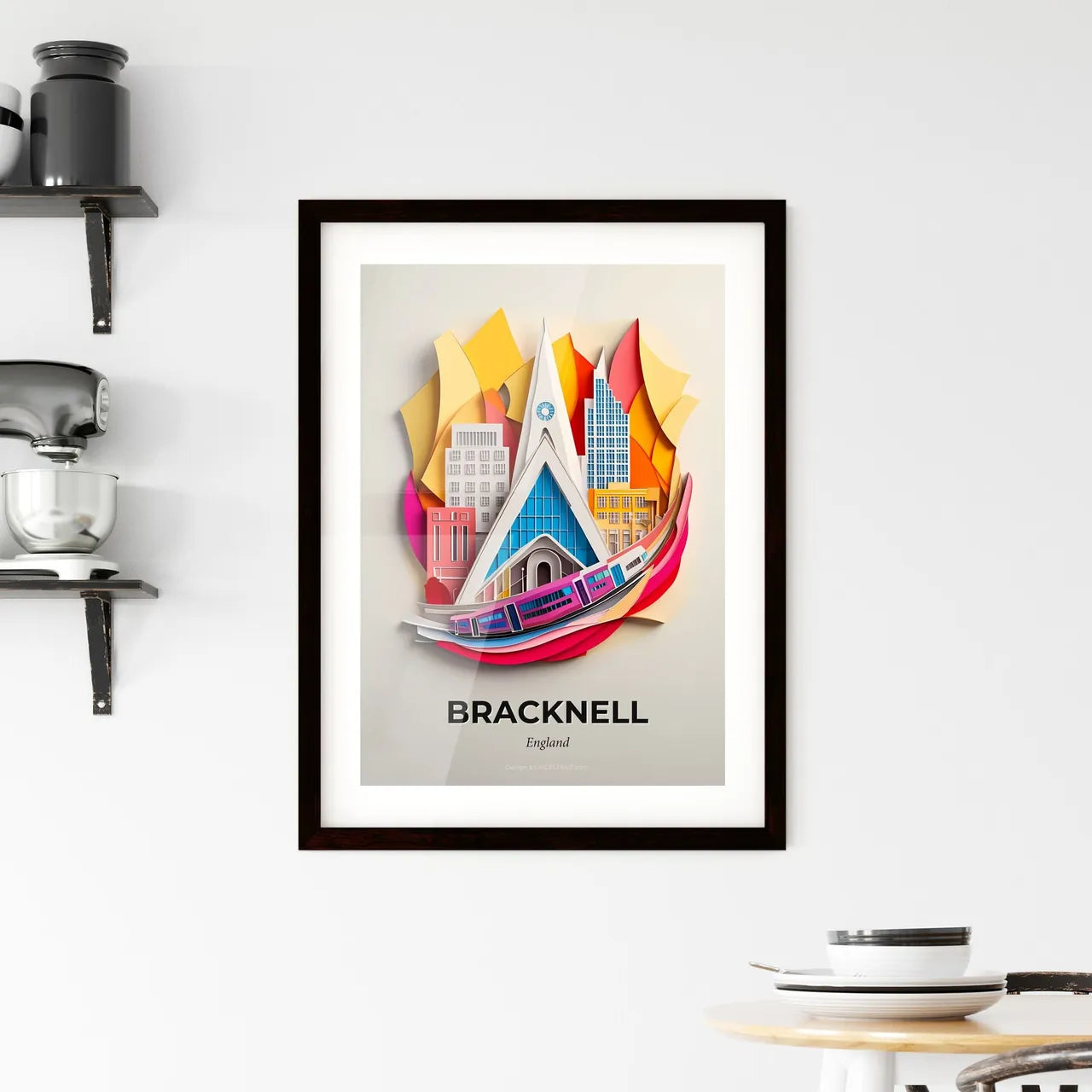 Vivid Bracknell, England, Framed Wall Art