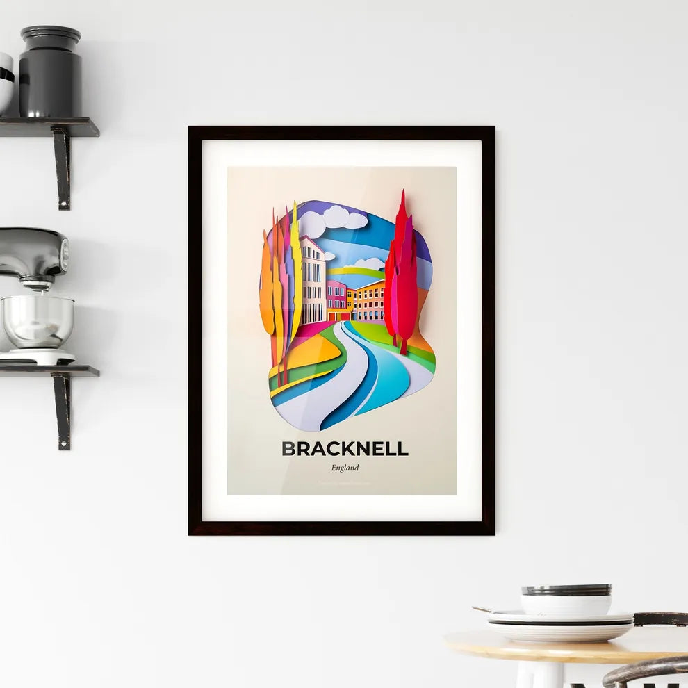 Vivid Bracknell, England, Framed Wall Art