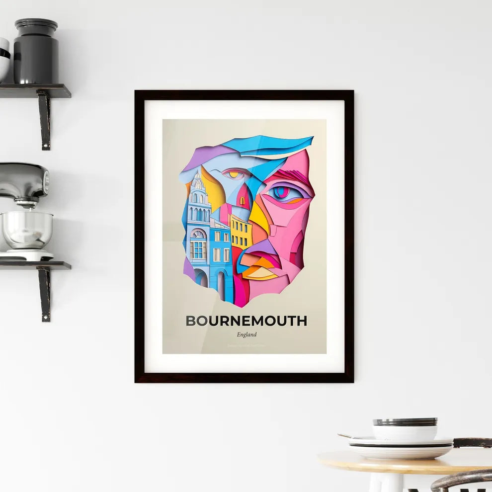 Vivid Bournemouth, England, Framed Wall Art