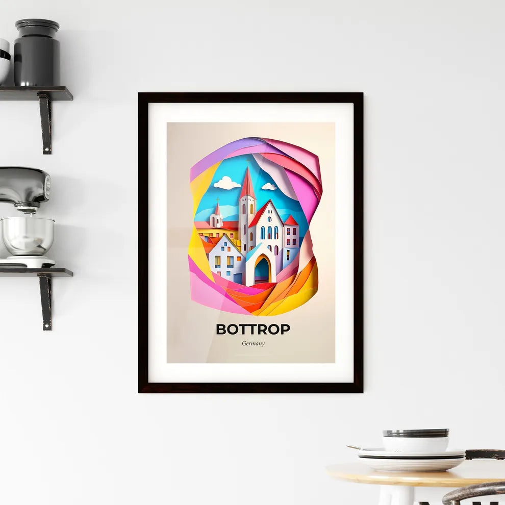 Vivid Bottrop, Germany, Framed Wall Art
