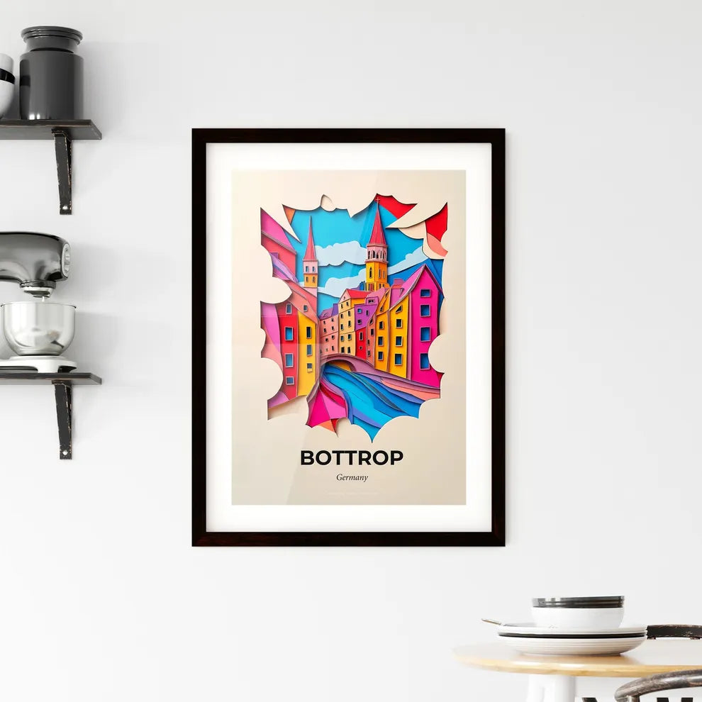 Vivid Bottrop, Germany, Framed Wall Art