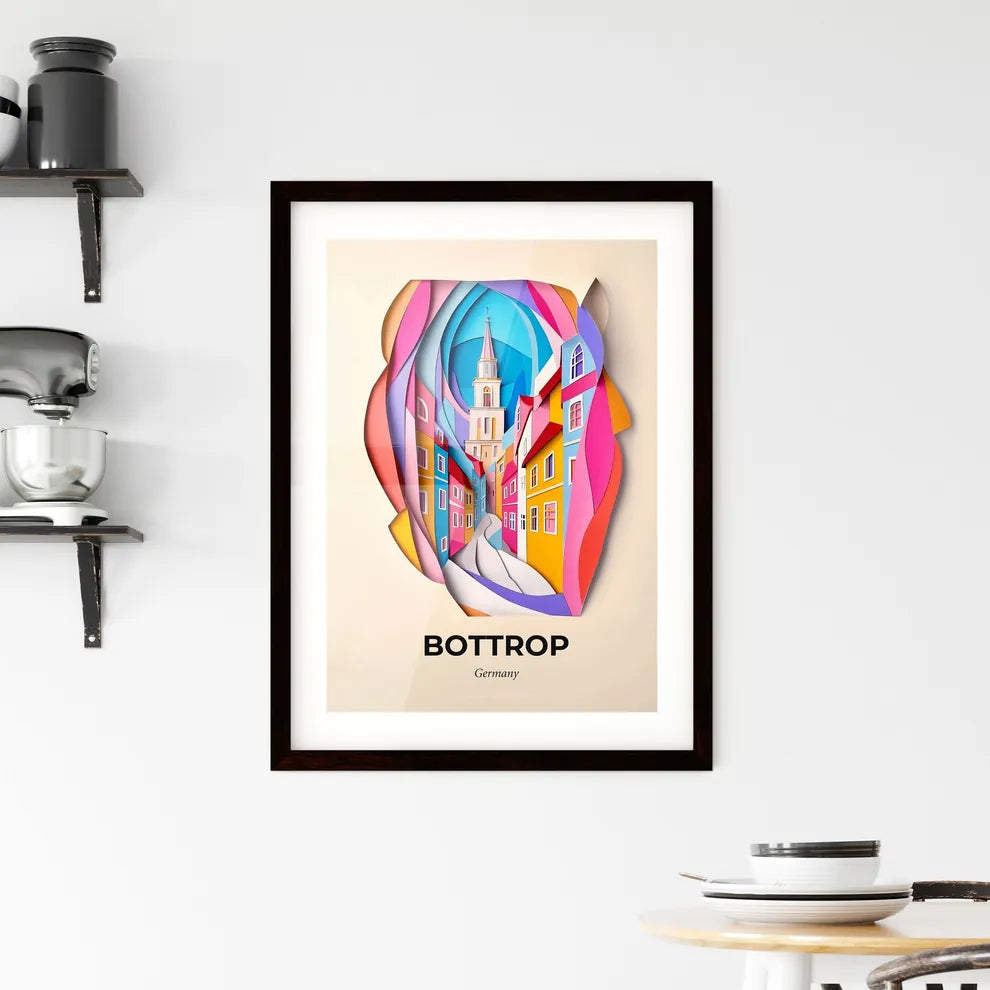 Vivid Bottrop, Germany, Framed Wall Art