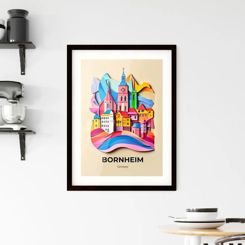 Vivid Bornheim, Germany, Framed Wall Art