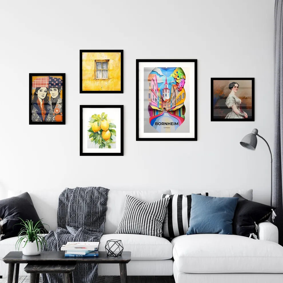 Vivid Bornheim, Germany, Premium Framed Prints