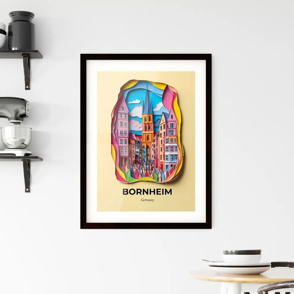 Vivid Bornheim, Germany, Framed Wall Art