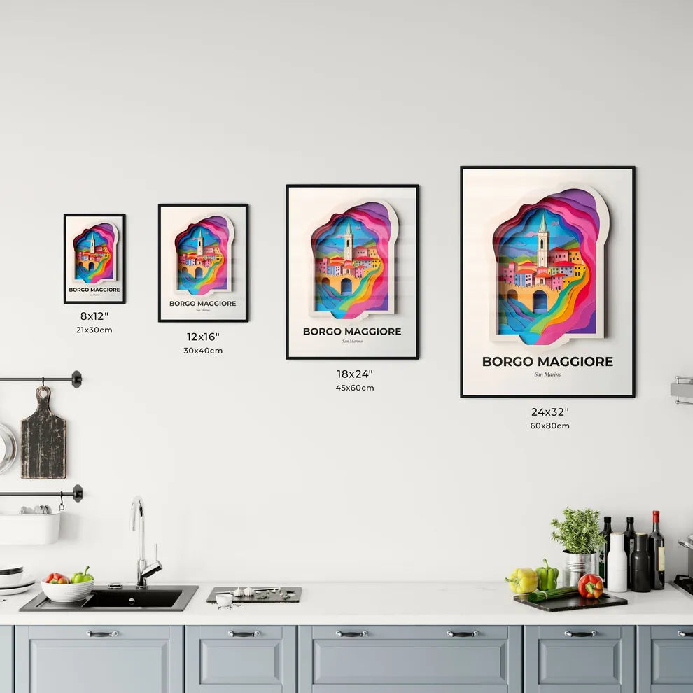 Vivid Borgo Maggiore, San Marino, Kitchen Art