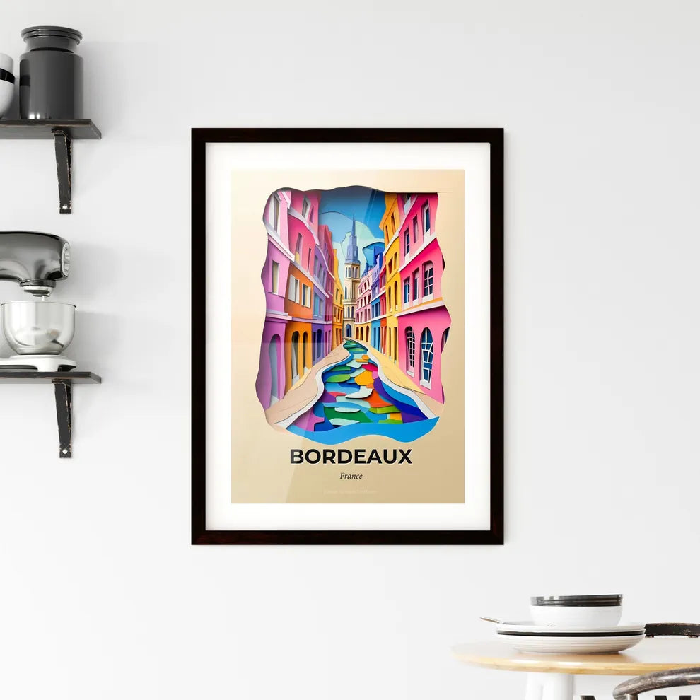 Vivid Bordeaux, France, Framed Wall Art