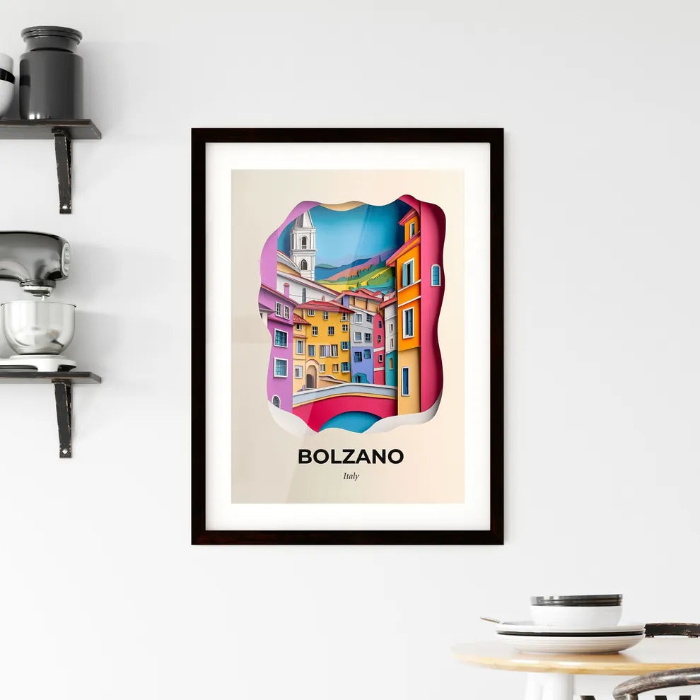 Vivid Bolzano, Italy, Framed Wall Art
