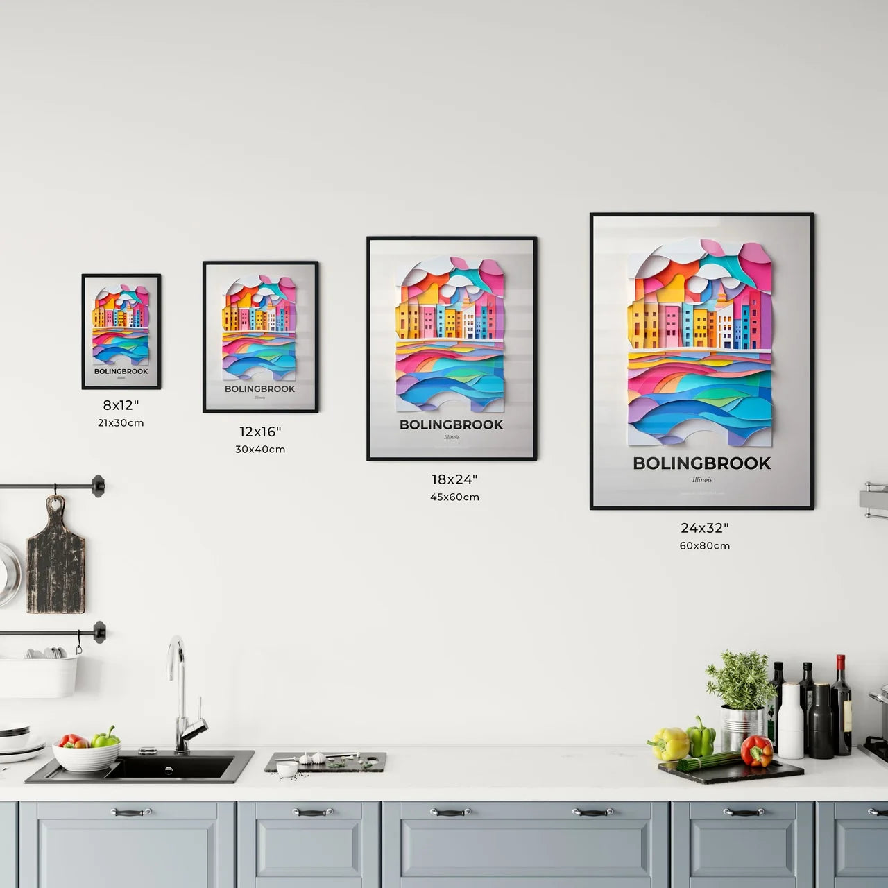 Vivid Bolingbrook, Illinois, Kitchen Art