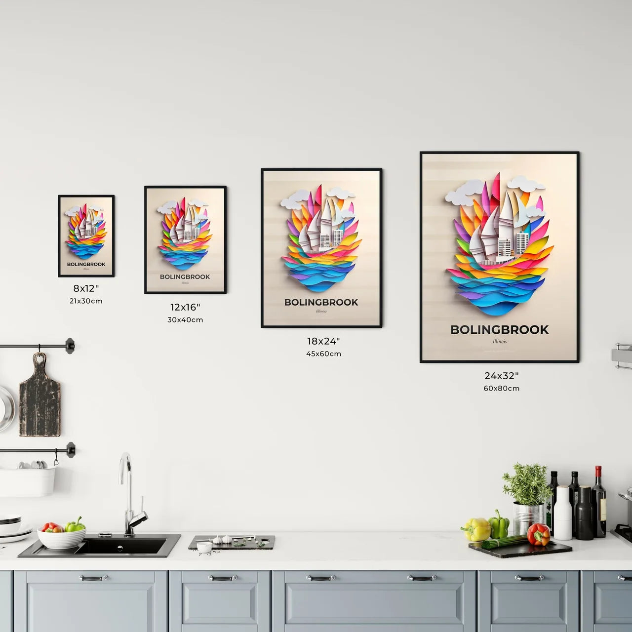 Vivid Bolingbrook, Illinois, Kitchen Art