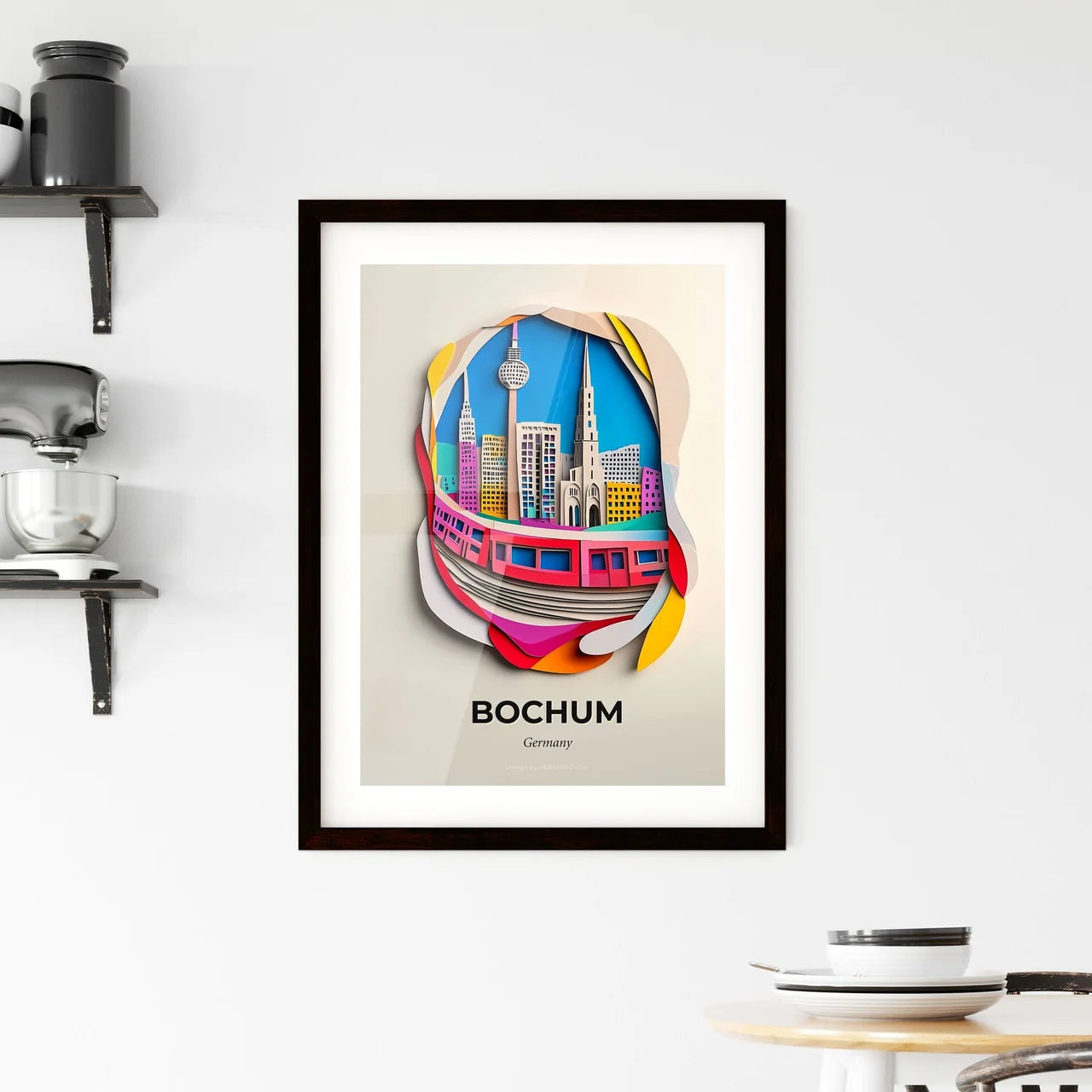 Vivid Bochum, Germany, Framed Wall Art