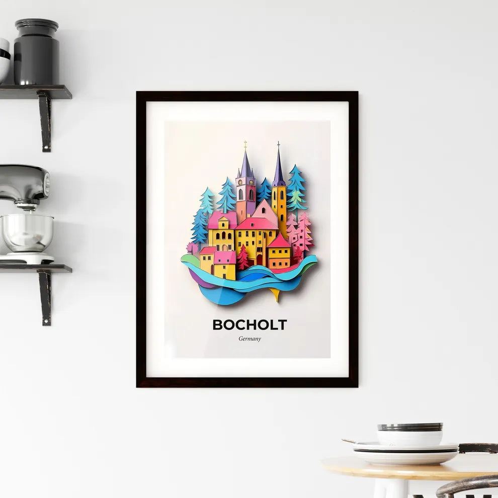 Vivid Bocholt, Germany, Framed Wall Art