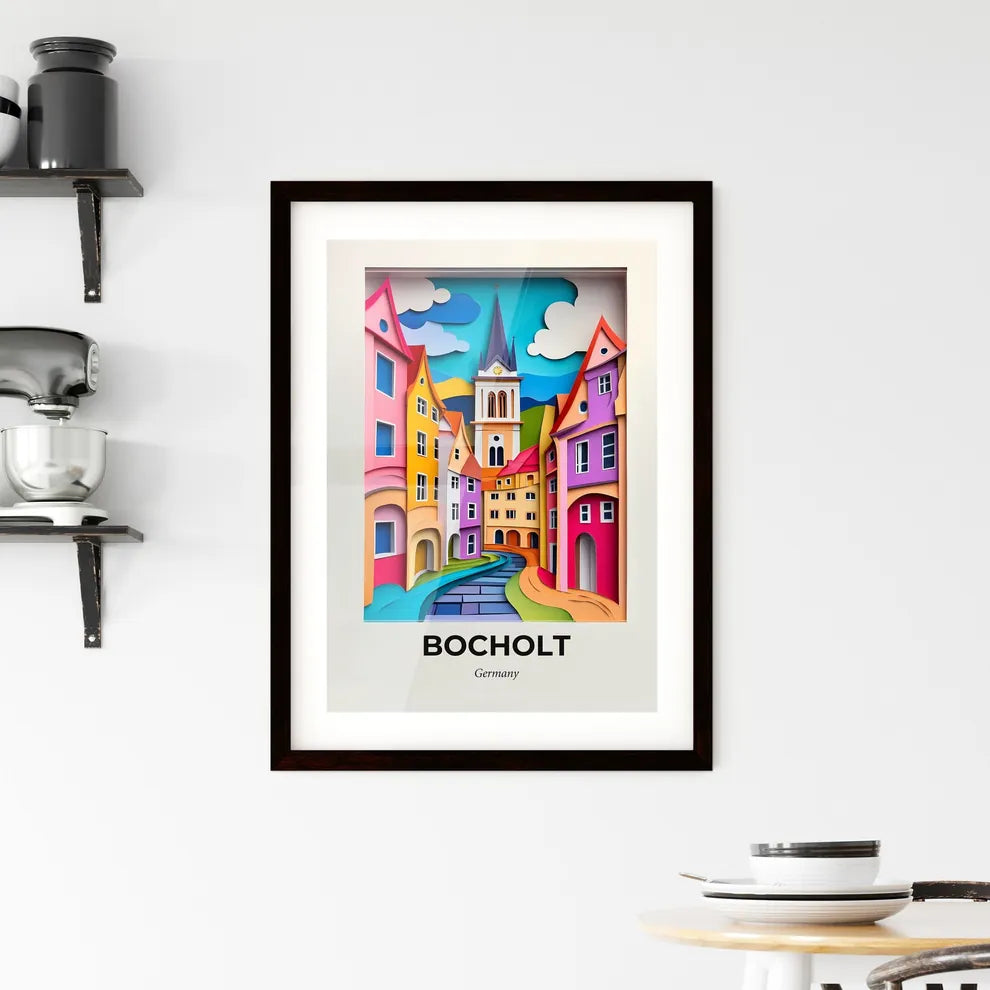 Vivid Bocholt, Germany, Framed Wall Art