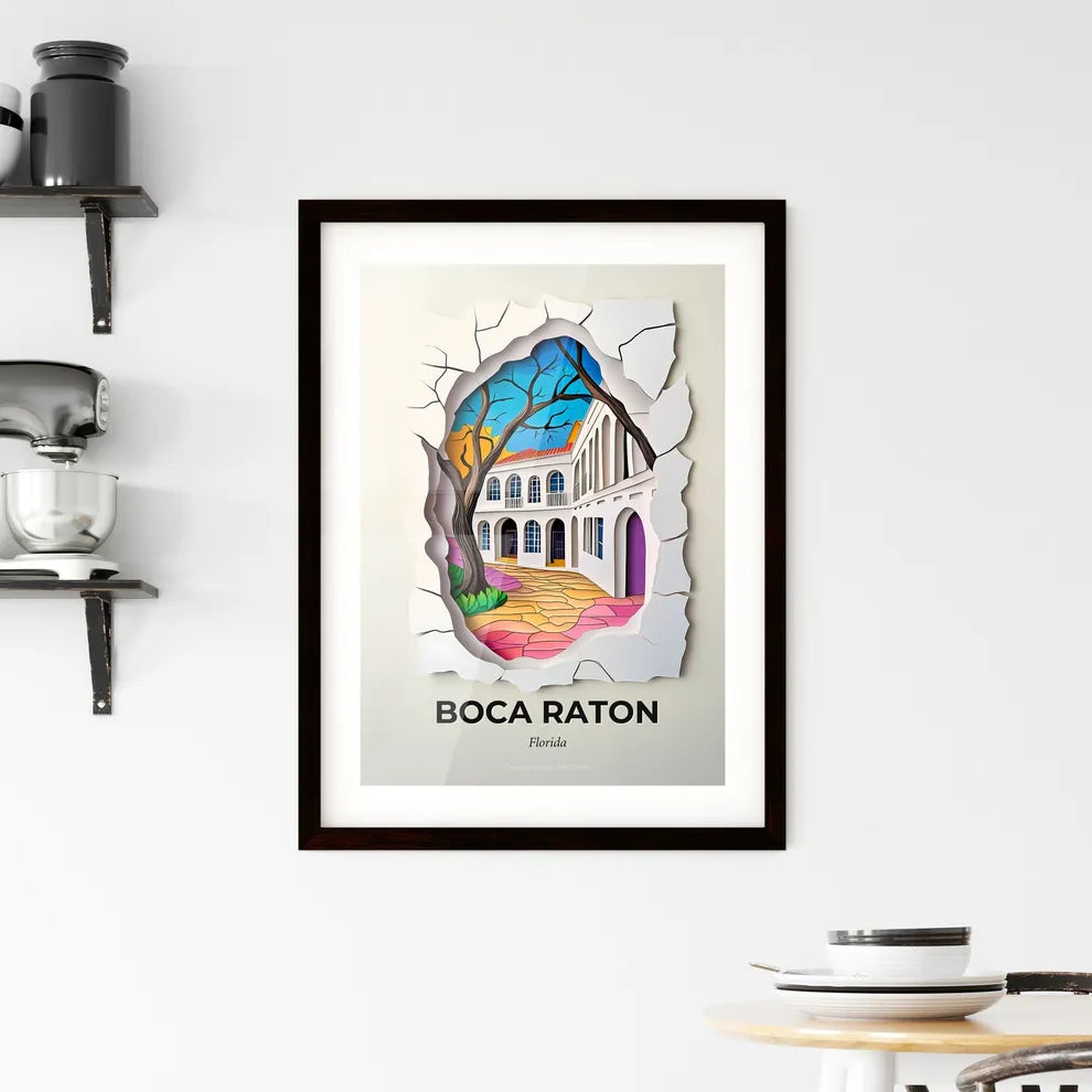 Vivid Boca Raton, Florida, Framed Wall Art