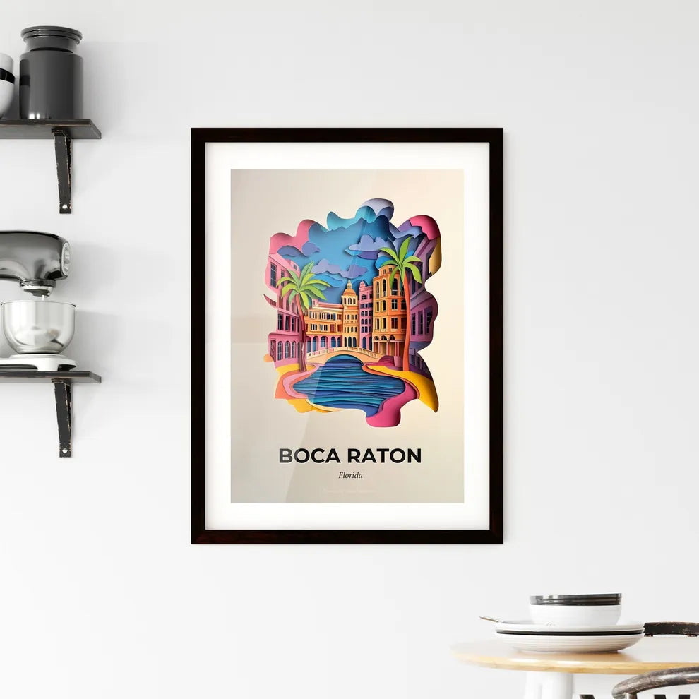 Vivid Boca Raton, Florida, Framed Wall Art