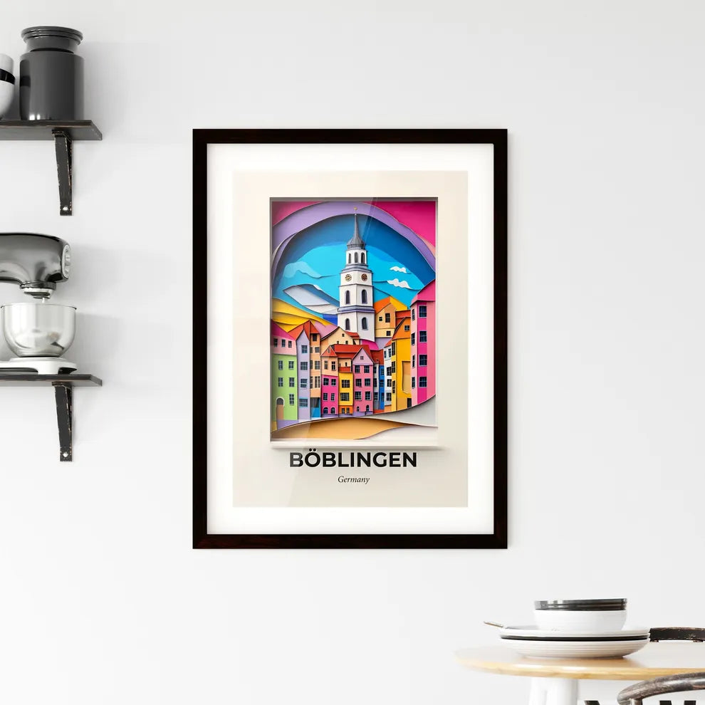 Vivid Boblingen, Germany, Framed Wall Art