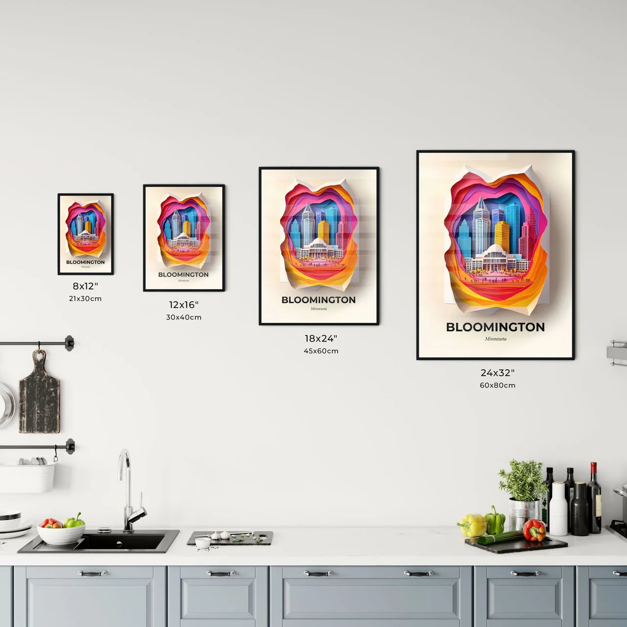 Vivid Bloomington, Minnesota, Kitchen Art