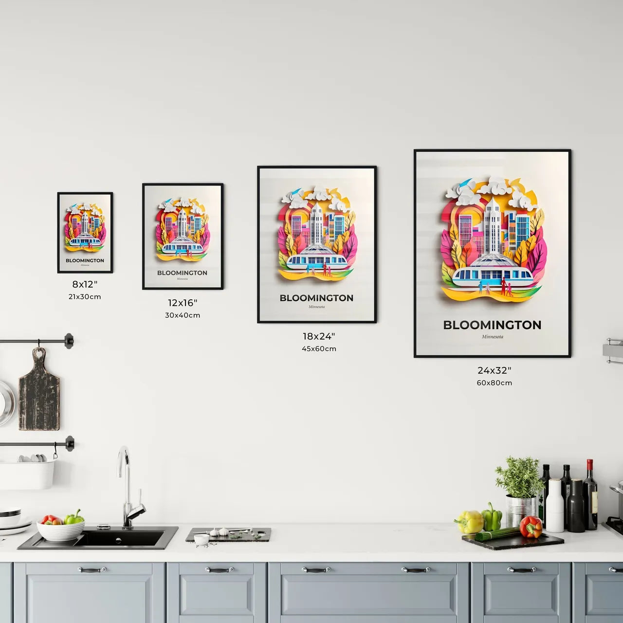 Vivid Bloomington, Minnesota, Kitchen Art