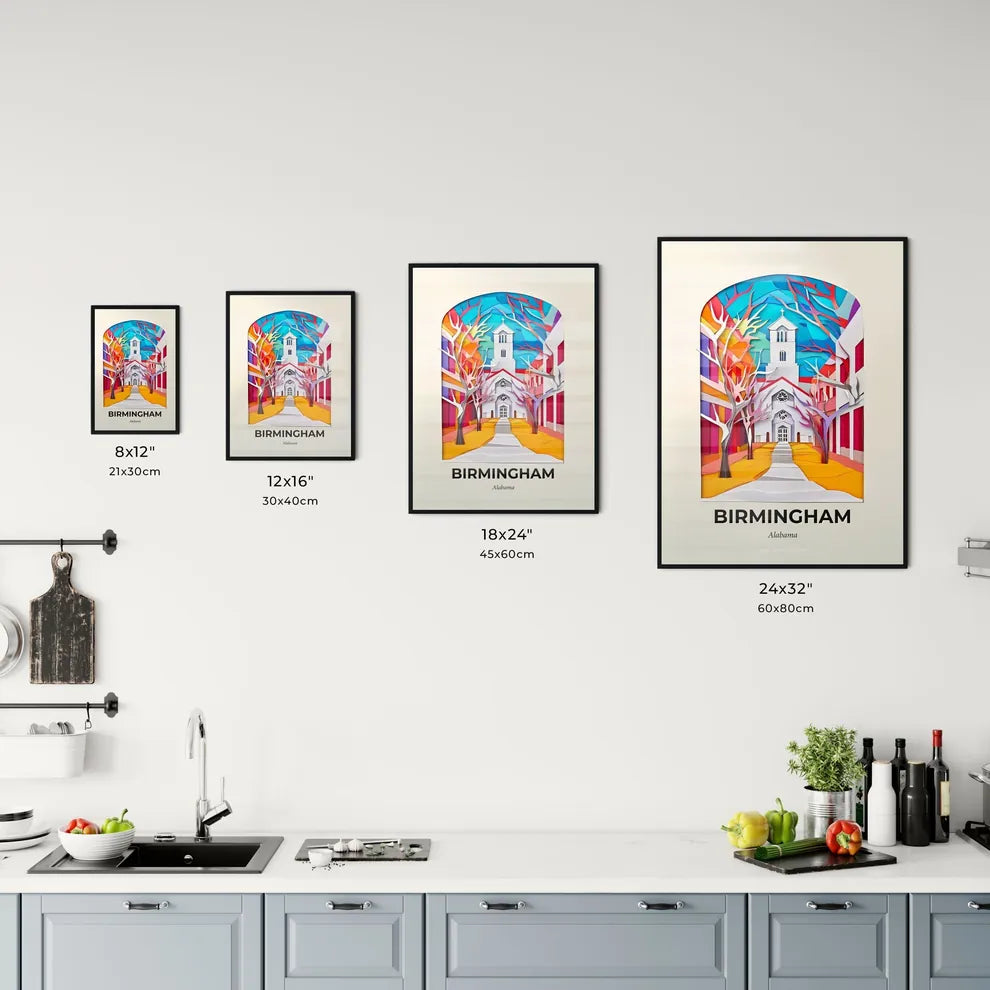 Vivid Birmingham, Alabama, Kitchen Art