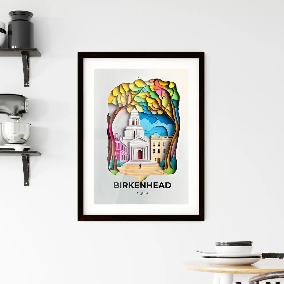 Vivid Birkenhead, England, Framed Wall Art