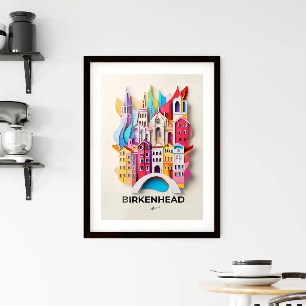 Vivid Birkenhead, England, Framed Wall Art