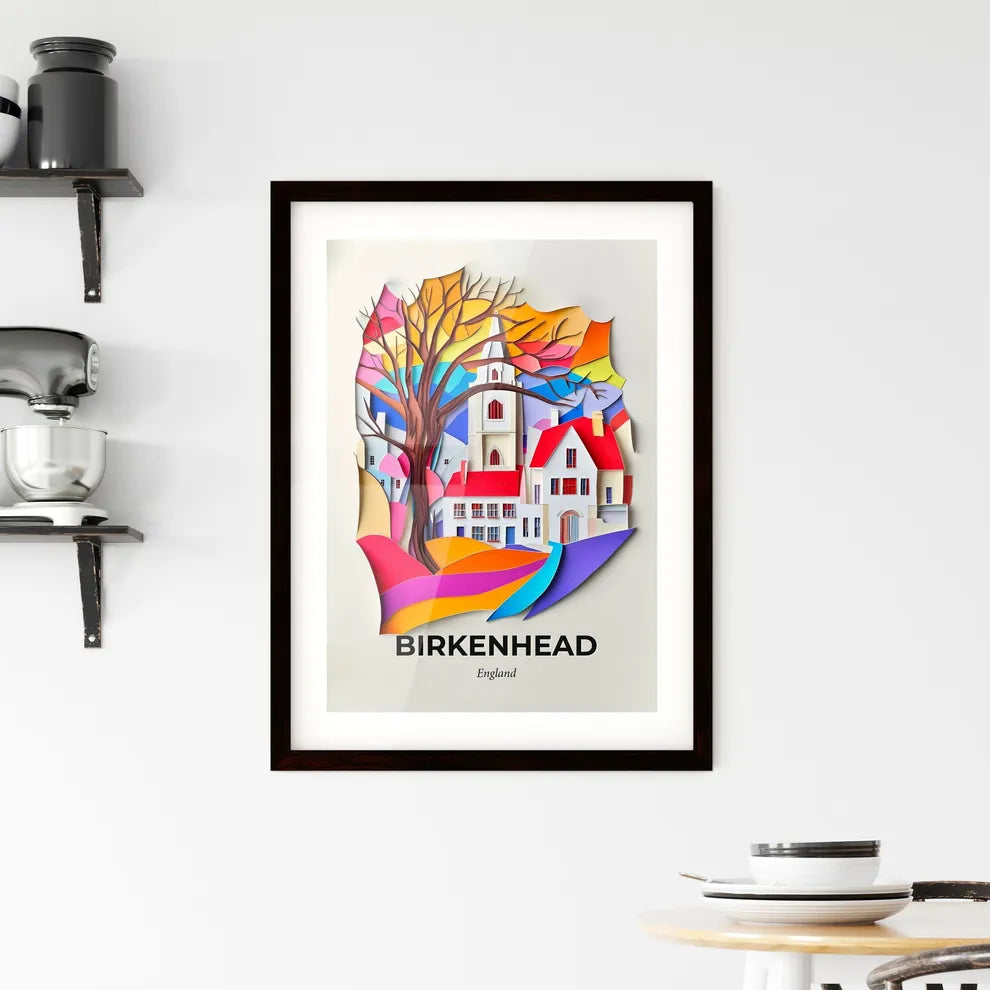 Vivid Birkenhead, England, Framed Wall Art
