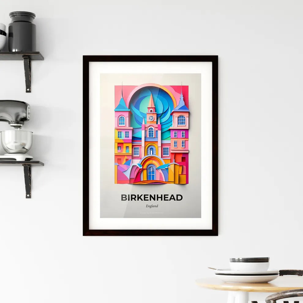 Vivid Birkenhead, England, Framed Wall Art