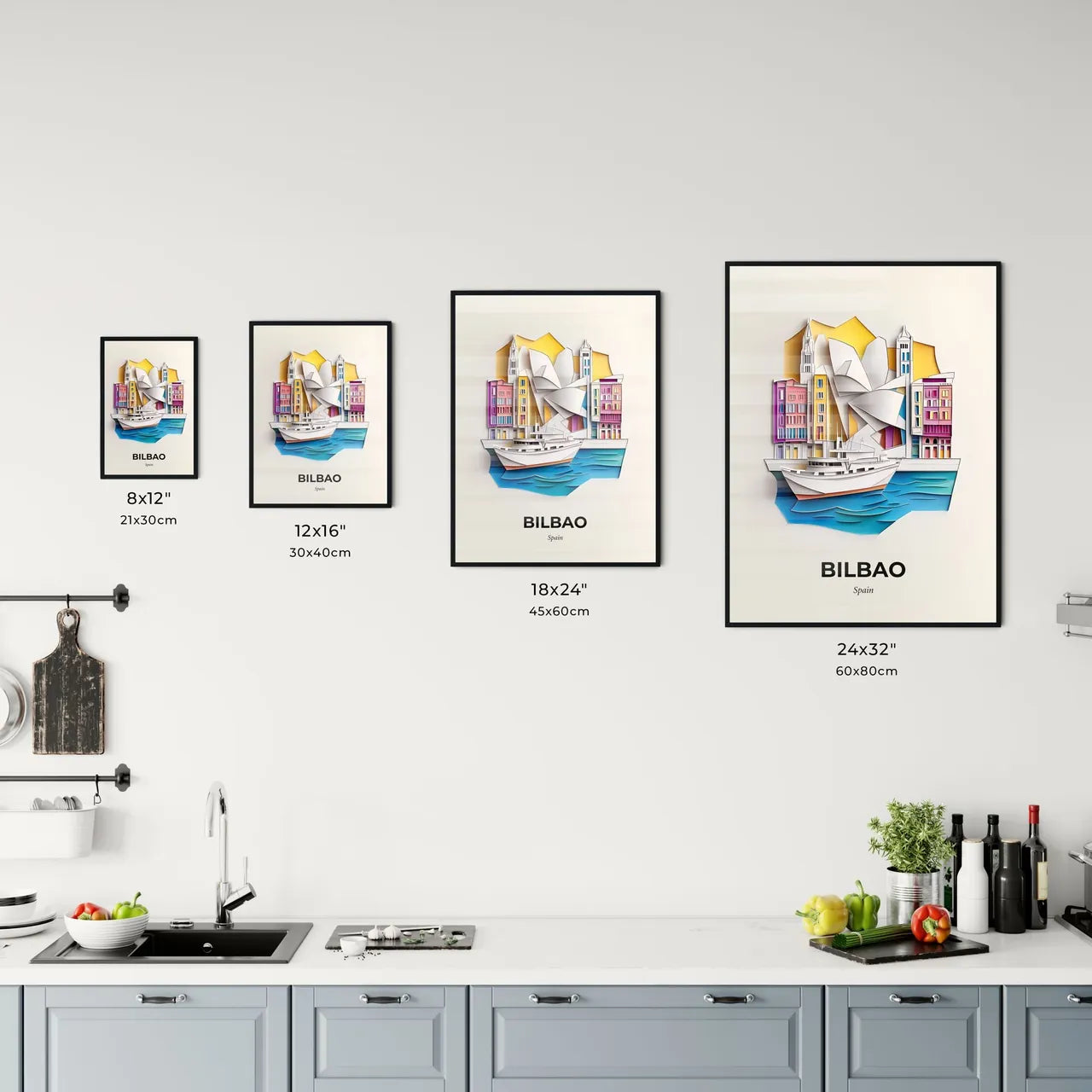 Vivid Bilbao, Spain, Kitchen Art