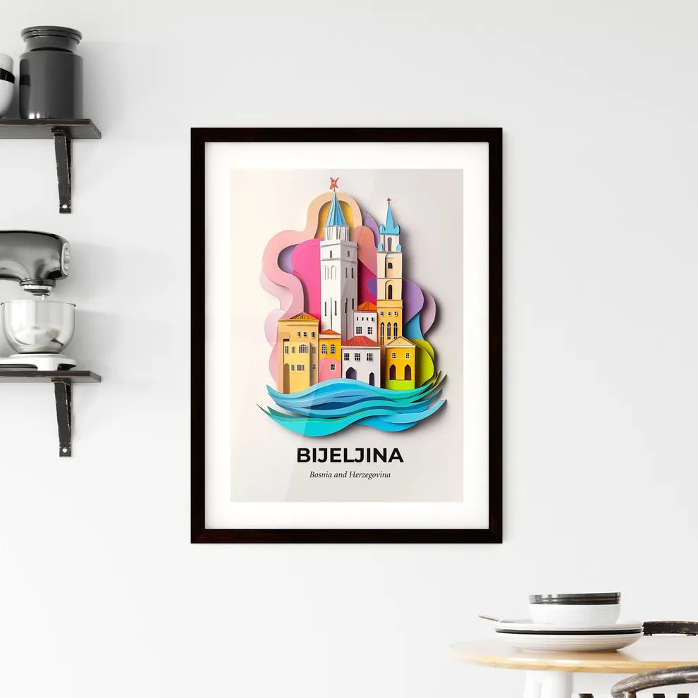 Vivid Bijeljina, Bosnia and Herzegovina, Framed Wall Art