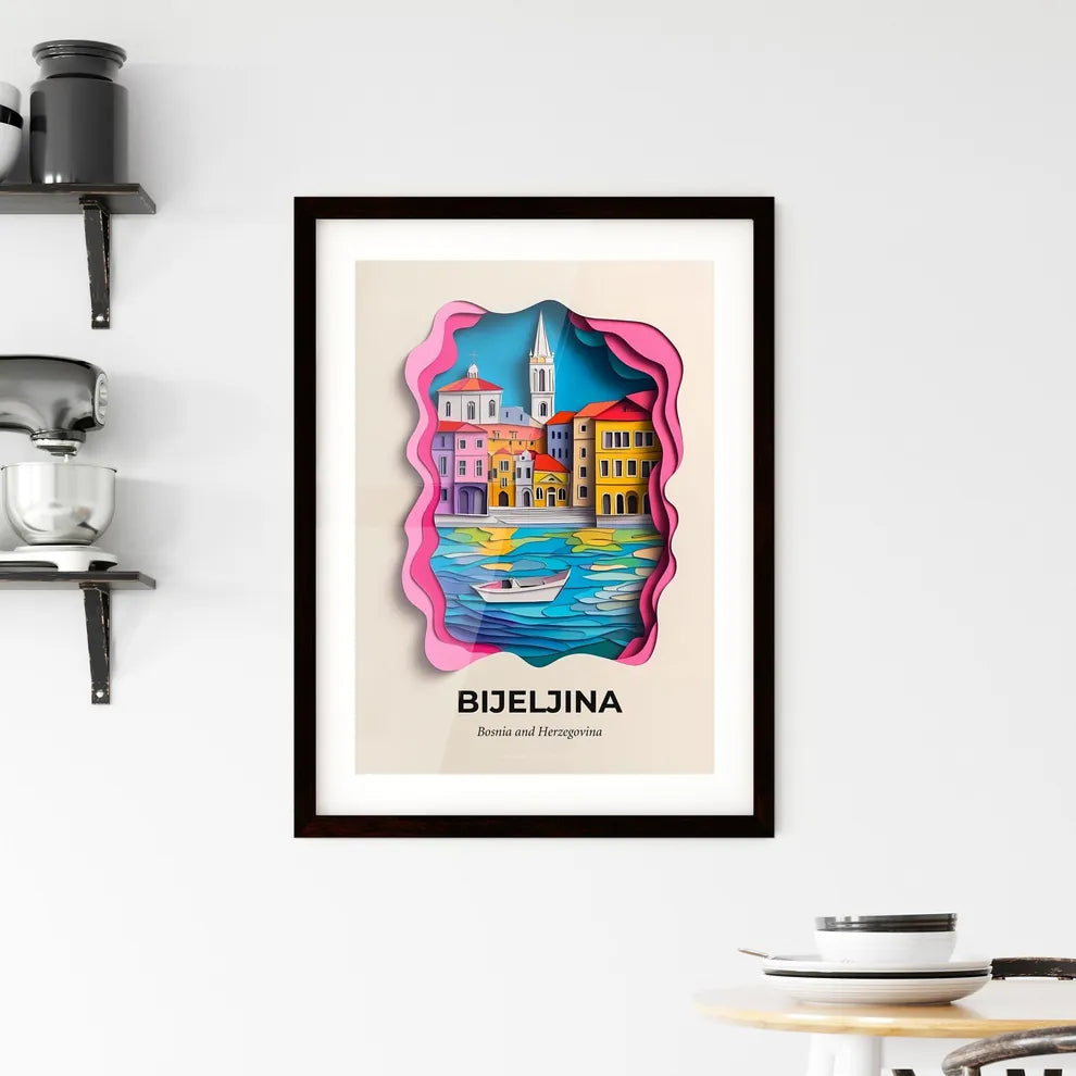 Vivid Bijeljina, Bosnia and Herzegovina, Framed Wall Art