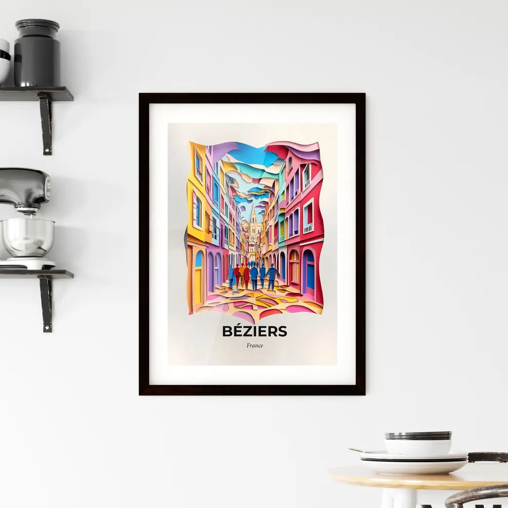 Vivid Béziers, France, Framed Wall Art
